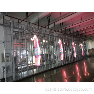 High-tech Quick Installation Transparent LED Display